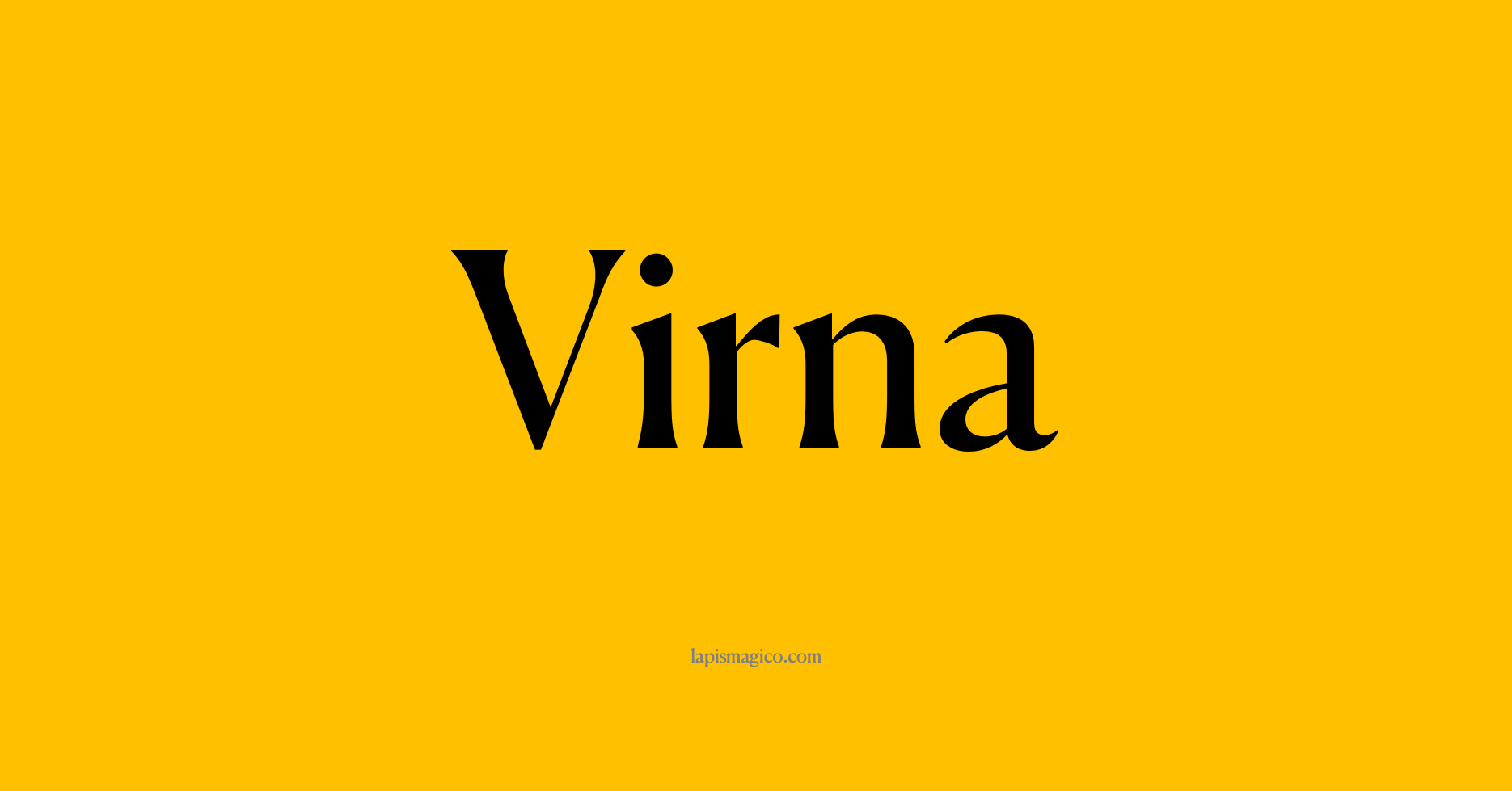 Nome Virna