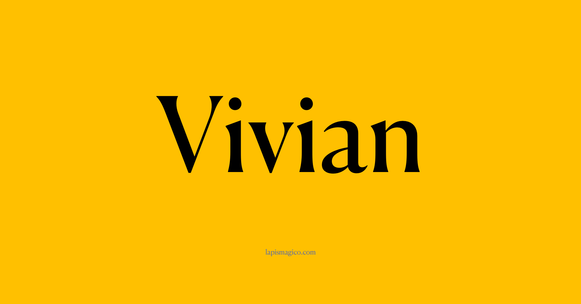 Nome Vivian