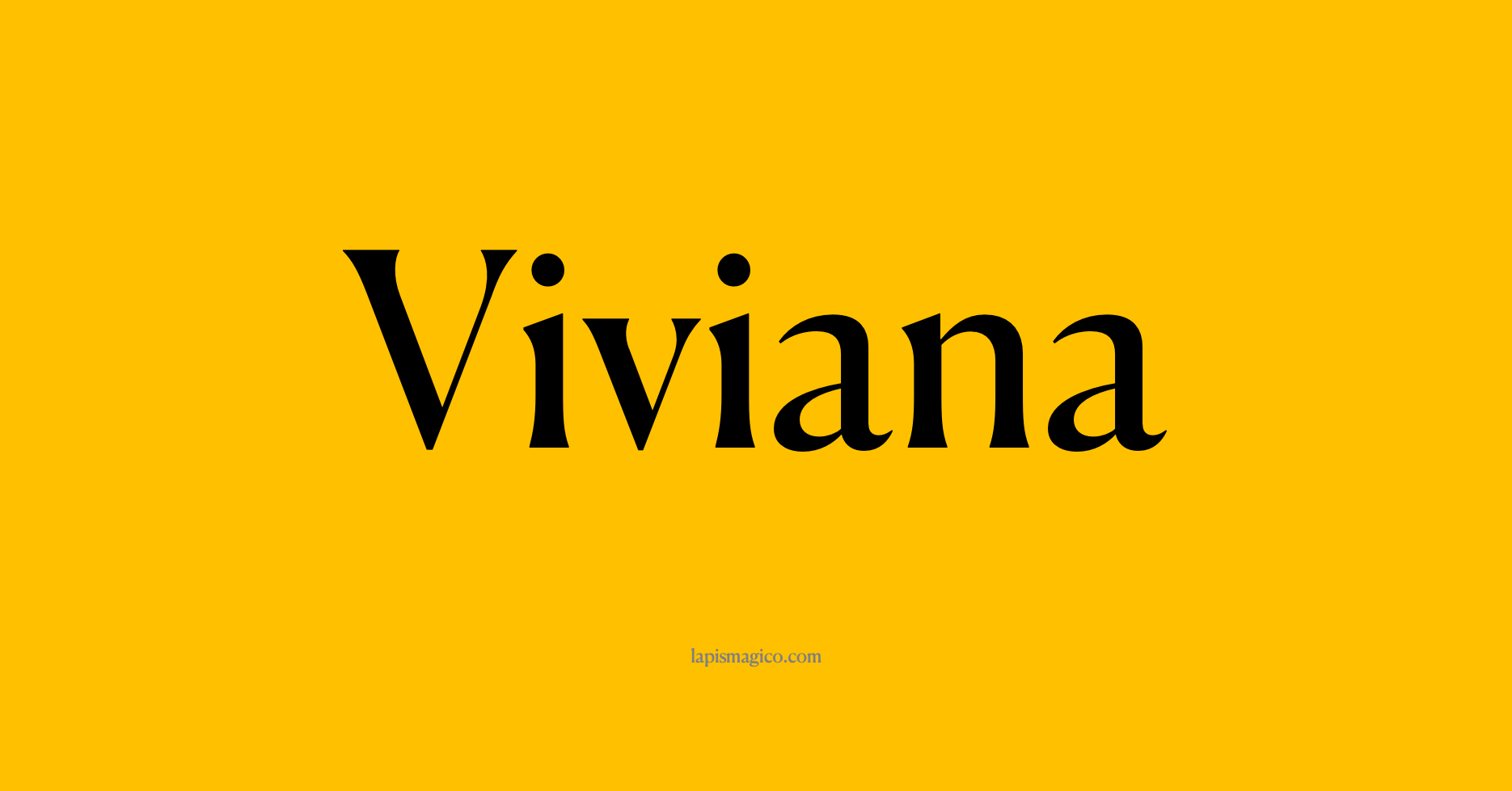 Nome Viviana