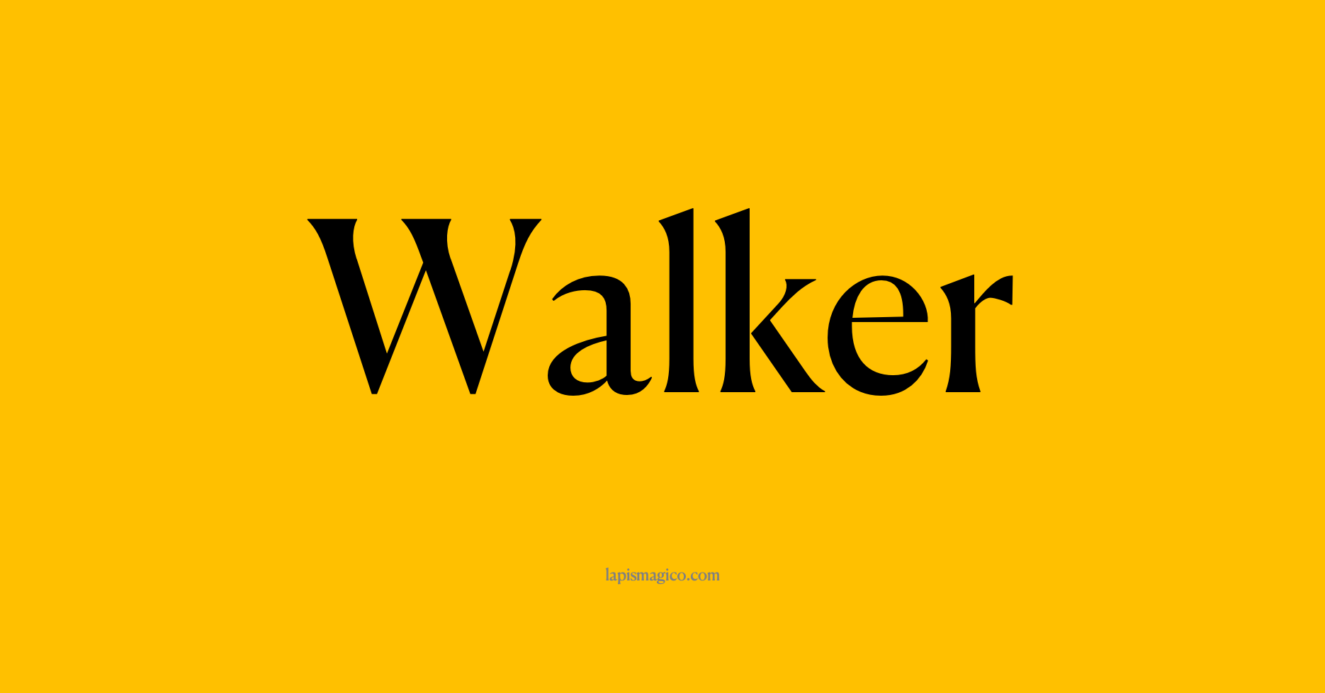Nome Walker