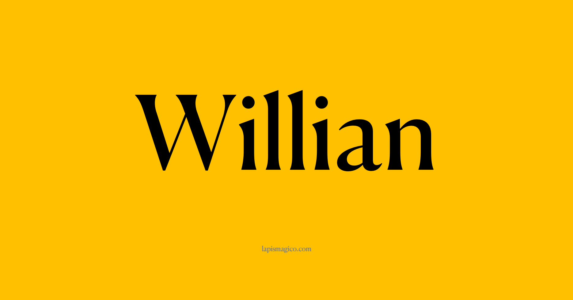 Nome Willian