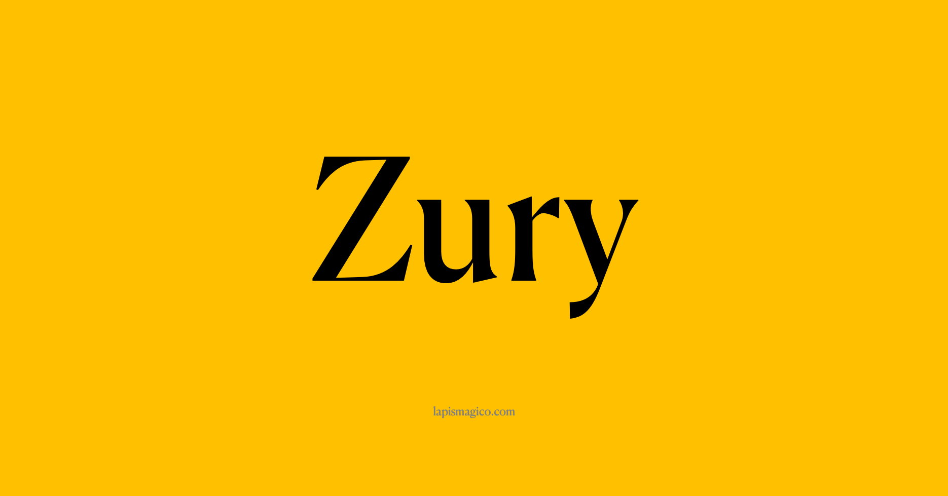 Nome Zury