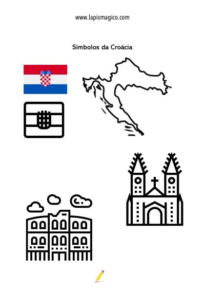 Croácia, ficha pdf nº1