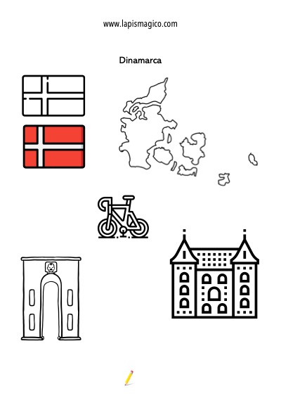 Dinamarca, ficha pdf nº1